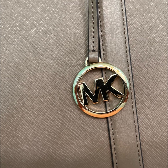 Michael Kors Pratt Large Logo Top Zip Tote Shoulder Bag Dusk $498 - Picture 2 of 16